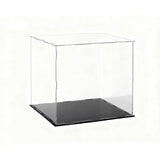 Artiss Clear Acrylic Display Case Dustproof Protection Box For Car Toys 30CM - Front View