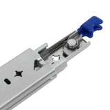 Giantz 2x Drawer Slides Heavy Duty Full Extension Locking 450-900mm Length - Side View