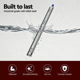 Giantz 2x Drawer Slides Heavy Duty Full Extension Locking 450-900mm Length