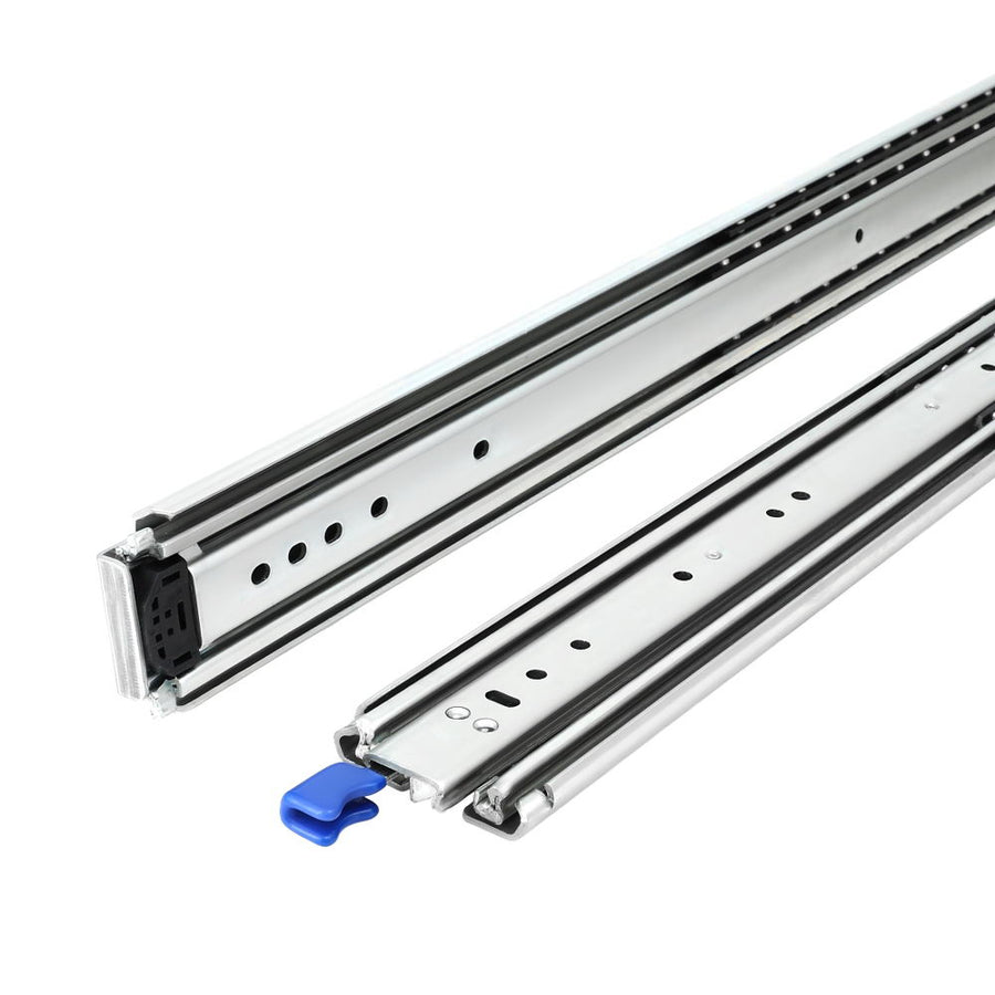 Giantz 2x Drawer Slides Full Extension Locking 227kg 1524-3048mm Length