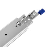 Giantz 2x Drawer Slides Full Extension Locking 227kg 1524-3048mm Length - Side View