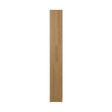 Oikiture Bookshelf Display Shelf 5-Tier Natural