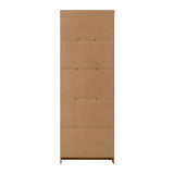 Oikiture Bookshelf Display Shelf 5-Tier Natural - Extra Image