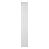 Oikiture Bookshelf Display Shelf 5-Tier White