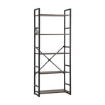 Oikiture Display Shelf 5-Tier Shelves Stand Rack 60CM