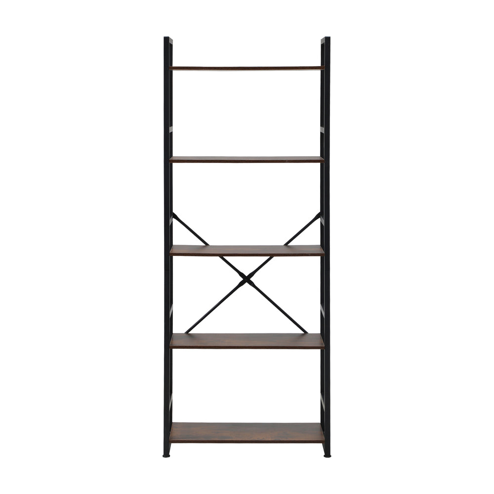 Oikiture Display Shelf 5-Tier Shelves Stand Rack 60CM