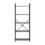 Oikiture Display Shelf 5-Tier Shelves Stand Rack 60CM