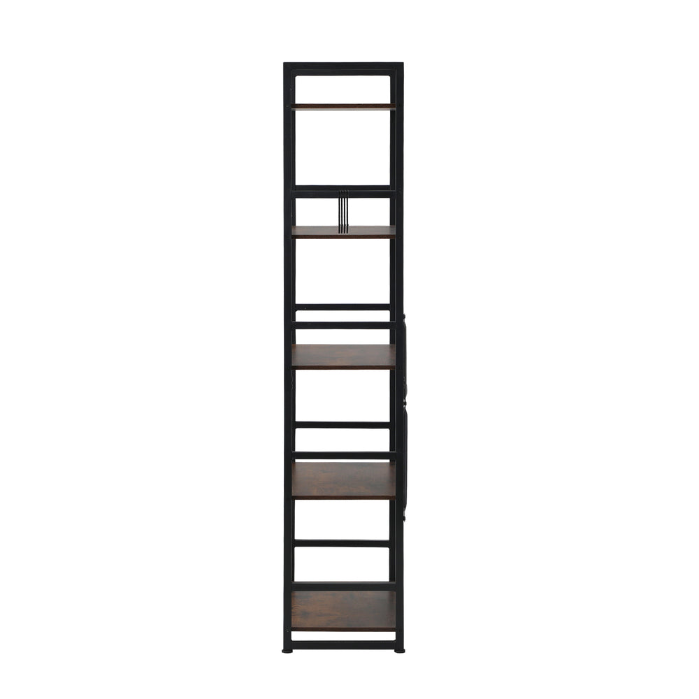 Oikiture Display Shelf 5-Tier Shelves Stand Rack 60CM