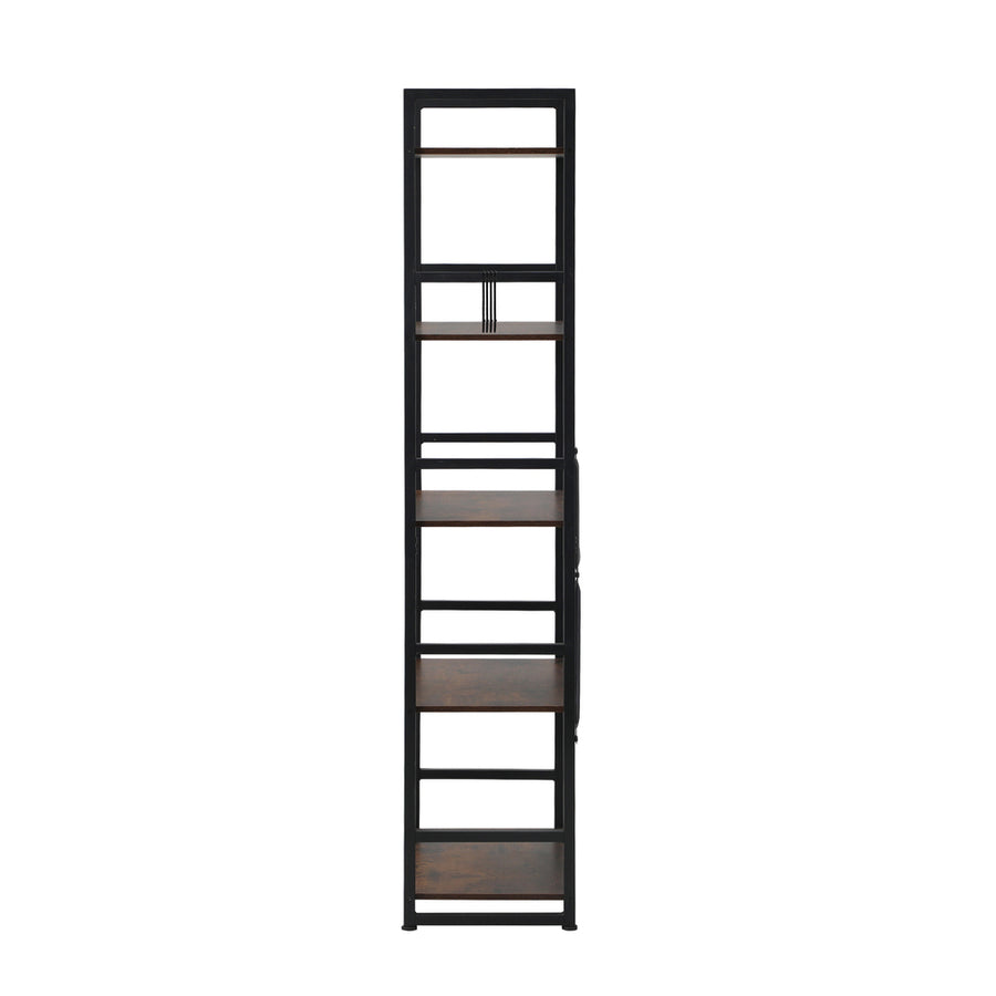 Oikiture Display Shelf 5-Tier Shelves Stand Rack 60CM