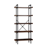 Oikiture Display Shelf 5-Tier Stand Rack 80CM