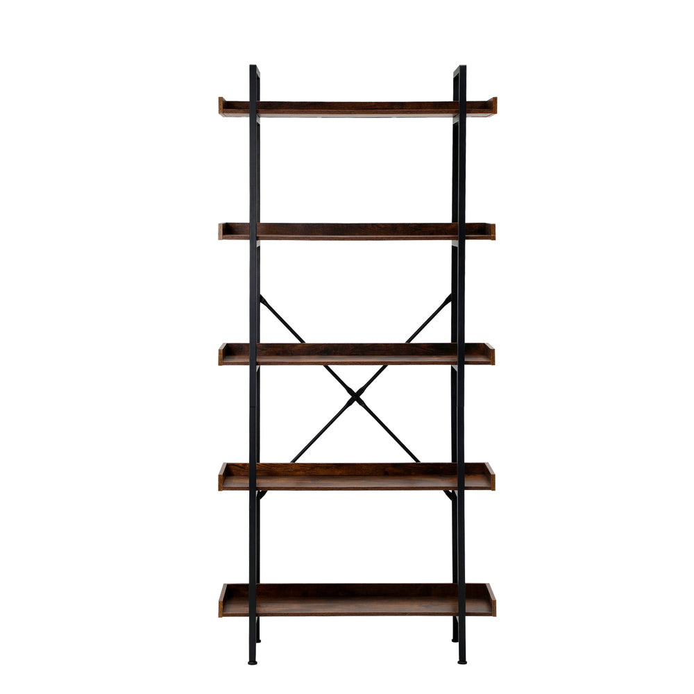 Oikiture Display Shelf 5-Tier Stand Rack 80CM