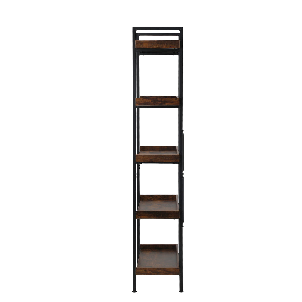 Oikiture Display Shelf 5-Tier Stand Rack 80CM