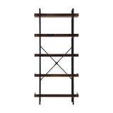 Oikiture Display Shelf 5-Tier Stand Rack 80CM - Close-Up Angle