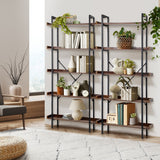 Oikiture Display Shelf 5-Tier Stand Rack 80CM - Low Angle