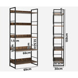 Oikiture Display Shelves Backside Lip Design - Low Angle