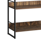 Oikiture Display Shelves Backside Lip Design - Rear View