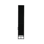Oikiture Display Shelf 5-Tier Storage Shelves Bookcase Cupboard