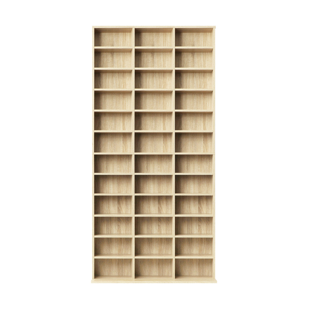 Oikiture Medid Display Shelf 1044 CD/DVD Adjustable Wooden