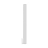 Oikiture Media Display Shelf 1044 CD/DVD Adjustable White - Close-Up Angle