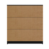 Oikiture Bookshelf Display Shelves Unit Storage Organizer Black - Low Angle
