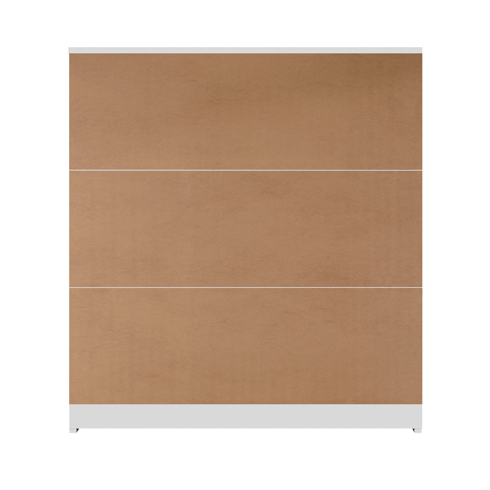 Oikiture Bookshelf Display Shelves Unit Storage Organizer White