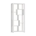 Oikiture Display Shelf Open Multi-tier Shelves White