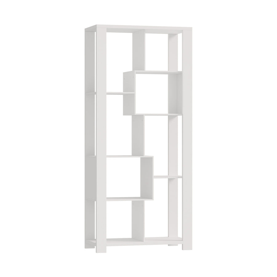 Oikiture Display Shelf Open Multi-tier Shelves White