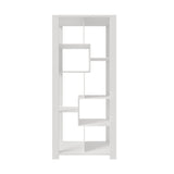 Oikiture Display Shelf Open Multi-tier Shelves White