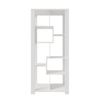 Oikiture Display Shelf Open Multi-tier Shelves White