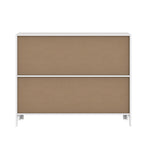 Oikiture Display Shelf Storage Stand Bookshelf White