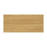 Oikiture 180cm Dining Table Rectangular Timber Natural - Top-Down View