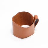 Luxe Leather Sleeve Camino-Tan - Front View