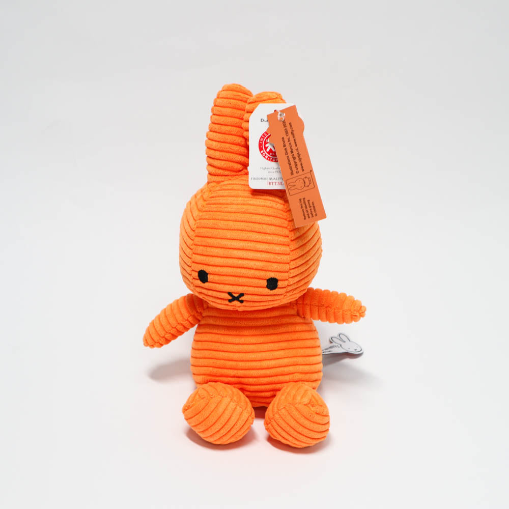 MIFFY SITTING CORDUROY ORANGE 23 CM-1954803077626335232