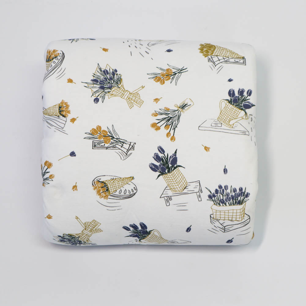 Domia Cotton Knit Winter Blanket 2.5Tog Blossom-1954803079501189120