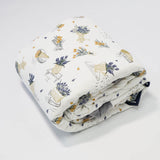 Domia Cotton Knit Winter Blanket 2.5Tog Blossom