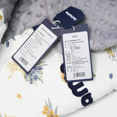 Domia Cotton Knit Winter Blanket 2.5Tog Blossom-2006733366535262210
