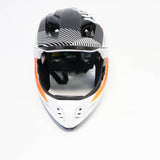 Trianglee 8 helmet S black & White - Front View