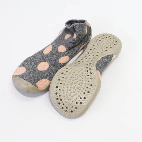 Collegien Slipper Sock Pink Dots 3637-1954803082252652545