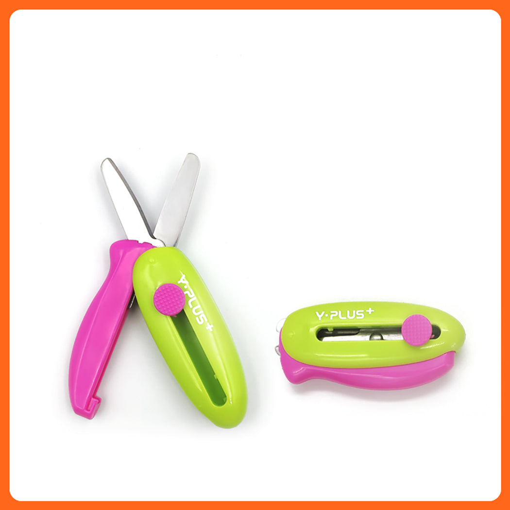 YPlus Cuckoo Spring-Action pocket Scissors-2018816603277365249