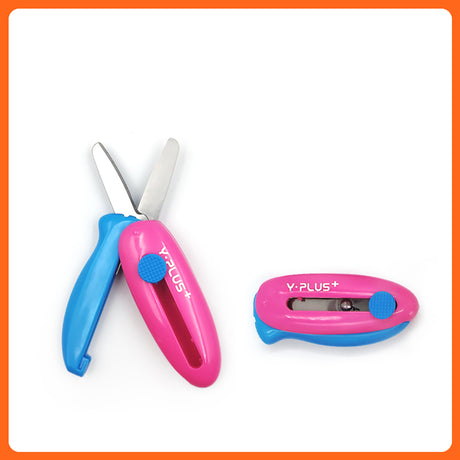 YPlus Cuckoo Spring-Action pocket Scissors-2018816603277365251