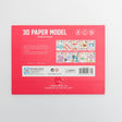 Joan Miro 3D Paper Model Warm Kitchen-1954803073725632513