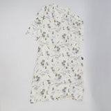 Domia Bamboo Loungeware Dress Adult Coconut Holiday Xs