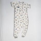 Domia Bamboo Fiber Cotton Short Sleeve Split Leg Sleeping Bag  1.0Tog  Spacecraft XL-2006733363750244352