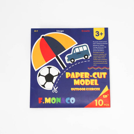 Flower MonacoPaper Cut Model Outdoor Exercise-1954803066654035968