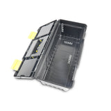 3-piece Tool Box Set With Organiser Trays - 45-Degree Angle