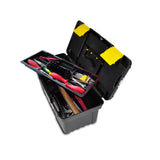 3-piece Tool Box Set With Organiser Trays - Front View