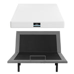 Artiss Double size bed frame & Giselle Bedding Double Mattress Combo, adjustable bed Base for Snoring Relief, Independent Head Foot Incline, Wireless Remote, Black,20cm Thickness