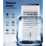 Devanti Evaporative Air Cooler Conditioner 6L - Top-Down View