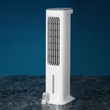 Devanti 4-in-1 Portable Evaporative Air Cooler with Remote Control – 6L Humidifier and Purifier - Close-Up Angle