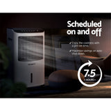 Devanti Evaporative Air Cooler Conditioner 8L - Close-Up Angle